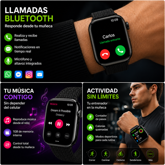 🔥 Smartwatch HK11 Pro Max AMOLED – Tu Todo en Uno